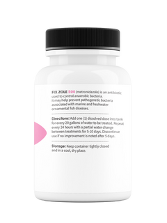 Fix Zole 500 Metronidazole - 500 mg - 60 Count