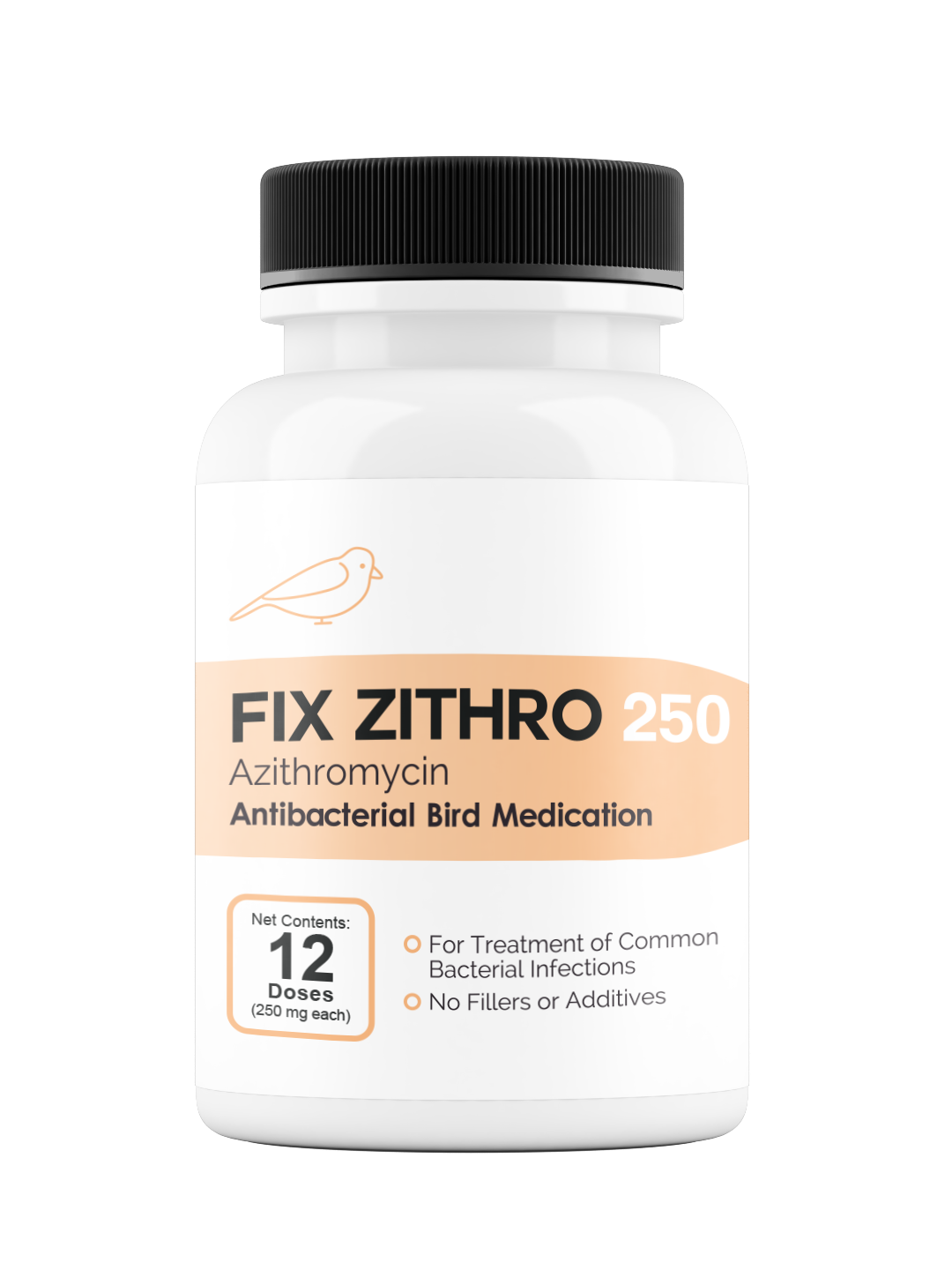 Fix Zithro 250 (Azithromycin) 250mg 12 Count