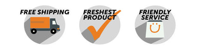 Free Shipping. Freshest Product. Friendly Service.
