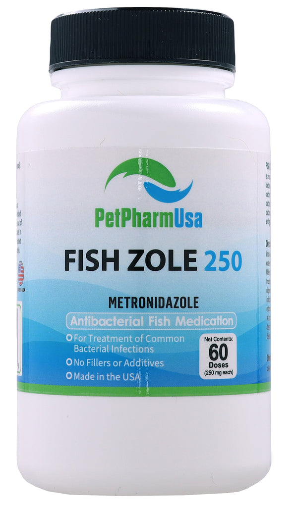 Fish Zole 250 Mg (Metronidazole ) 60 Count