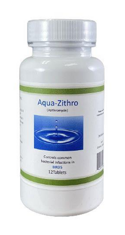 Aqua Zithro 250 (Azithromycin) 12 Count