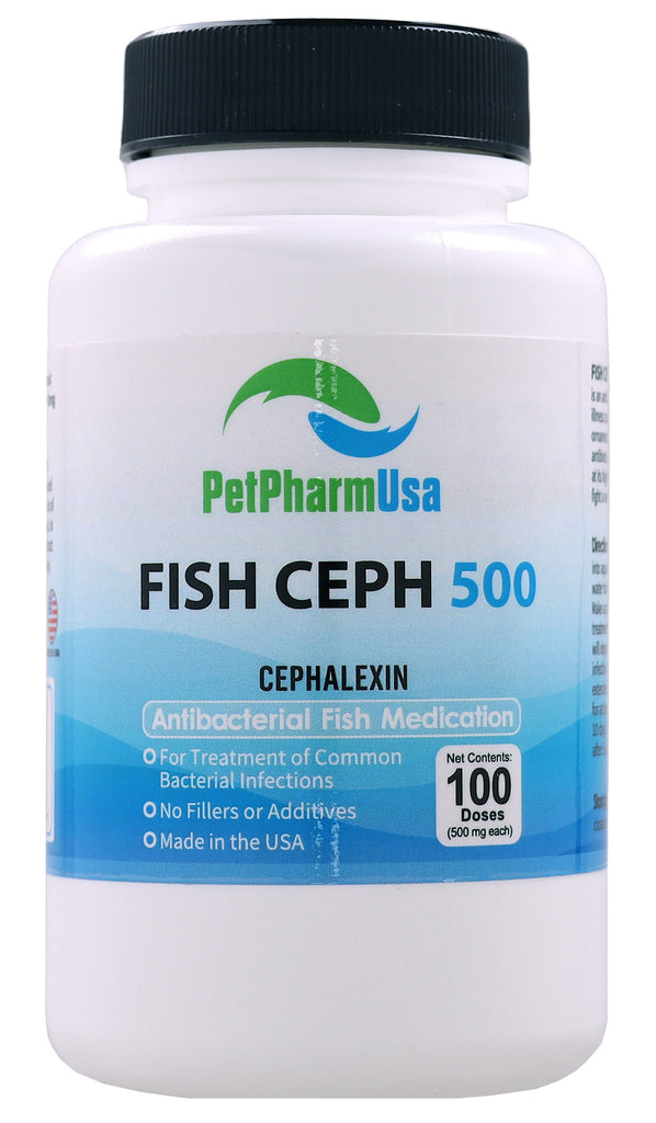 Fish Ceph 500 500Mg (Cephalexin) 100 Count
