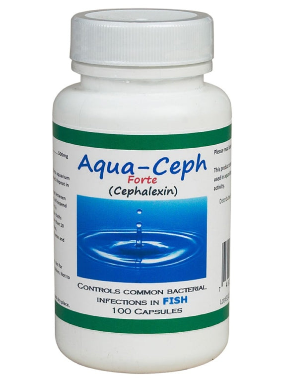 Aqua Ceph Forte 500 Mg (Cephalexin) 100 Count