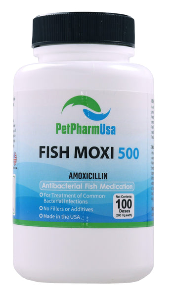 Fish Mox Forte Amoxicillin 500mg 100ct Efishmox