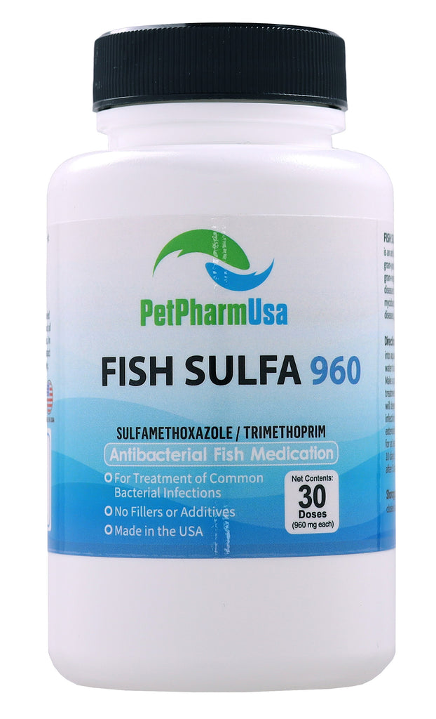 Fish Sulfa (Sulfamethoxazole / Trimethoprim) 160mg 30 Count